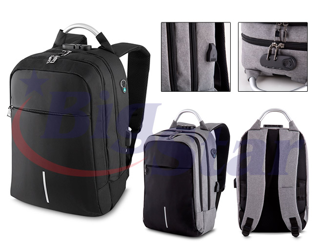 Mochila Anti-Furto BIG 3161 A